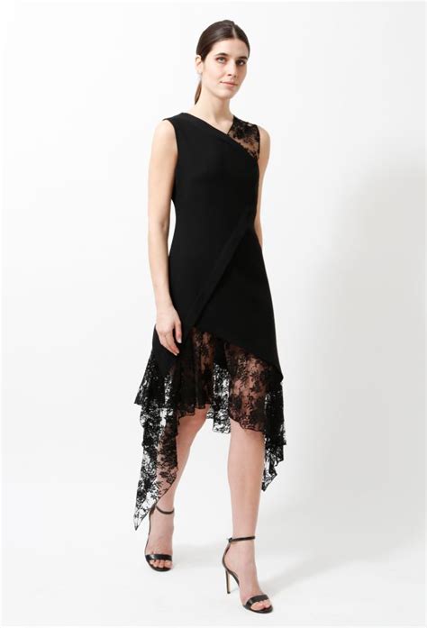 GIVENCHY Asymmetric lace